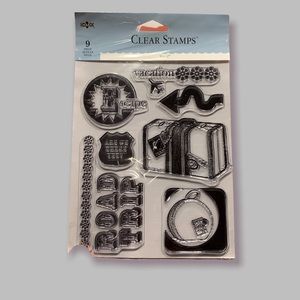 “Travel” Clear Stamp Set by DMD